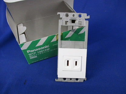 埋込スイッチスペース･コンセント(ホワイト) WTF10015W