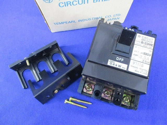 配線用遮断器3P2.6A B-33ME