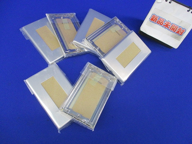 新金属コンセントプレート2型3コ用(7枚入) WTF9203