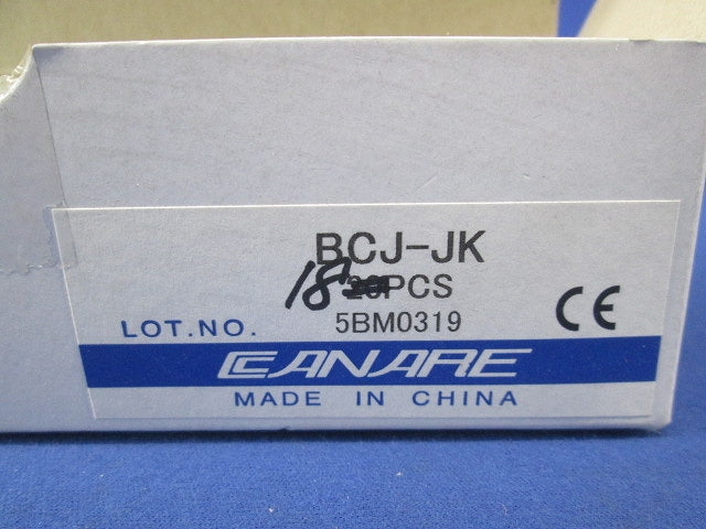 BNC型中継アダプター(18個入) BCJ-JK