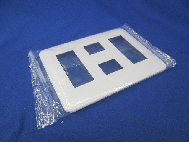 コンセントプレート(3コ+2コ+3コ用)(5個入)(ホワイト) WTF7088