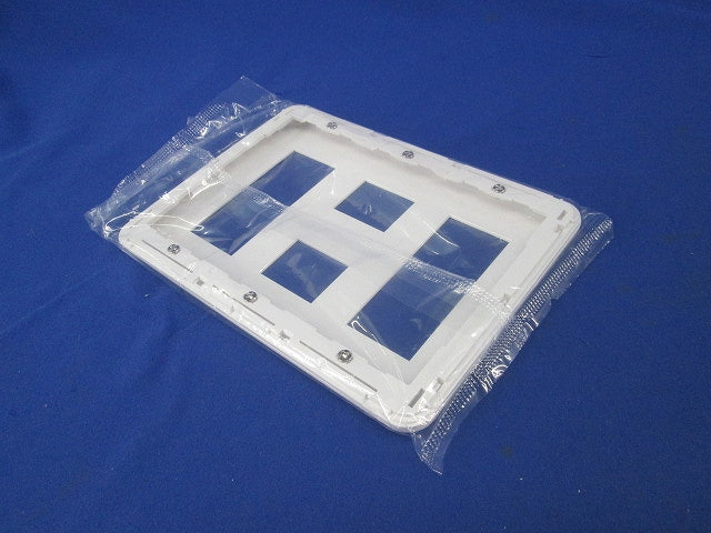 コンセントプレート(3コ+2コ+3コ用)(5個入)(ホワイト) WTF7088