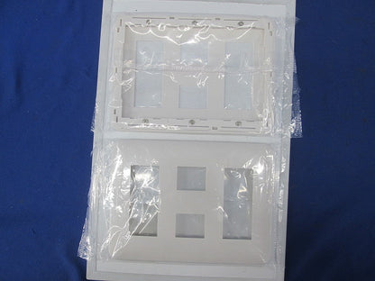 コンセントプレート(3コ+2コ+3コ用)(5個入)(ホワイト) WTF7088