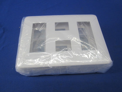 コンセントプレート(3コ+2コ+3コ用)(5個入)(ホワイト) WTF7088