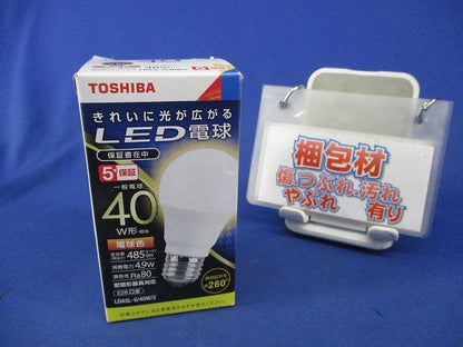LED電球E26(電球色) LDA5L-G/40W/2