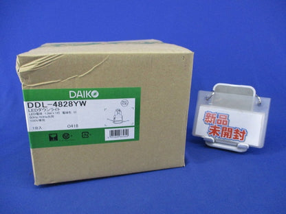 LEDダウンライト φ100 2700K 電球色 非調光 DDL-4828YW