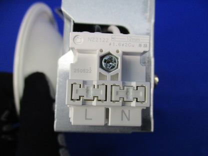 LEDダウンライトφ100(軒下兼用・調光タイプ)電球色 DDL-6004YWG