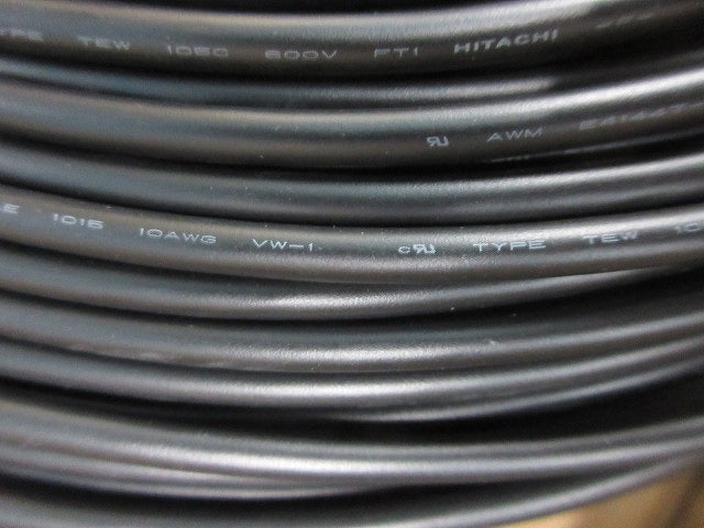 UL規格耐熱ビニル電線305m 1015TEW1×10AWG