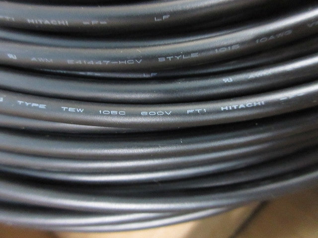 UL規格耐熱ビニル電線305m 1015TEW1×10AWG