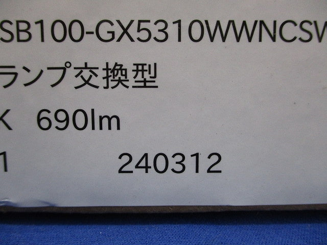 LEDダウンライト φ100 3500K 温白色 非調光 LSB100-GX5310WWNCSW