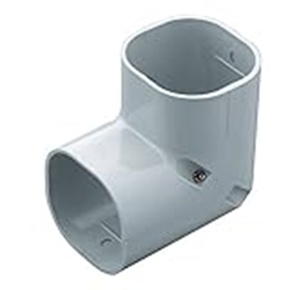 配管化粧カバー スリムコーナー立面90° 立面90°曲り グレー SC-100-G