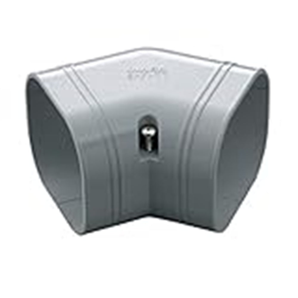 配管化粧カバー スリムコーナー平面45° 平面45°曲り グレー SKF-100-G