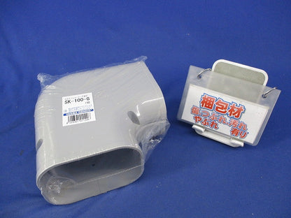 スリムコーナー平面90°(グレー) SK-100-G
