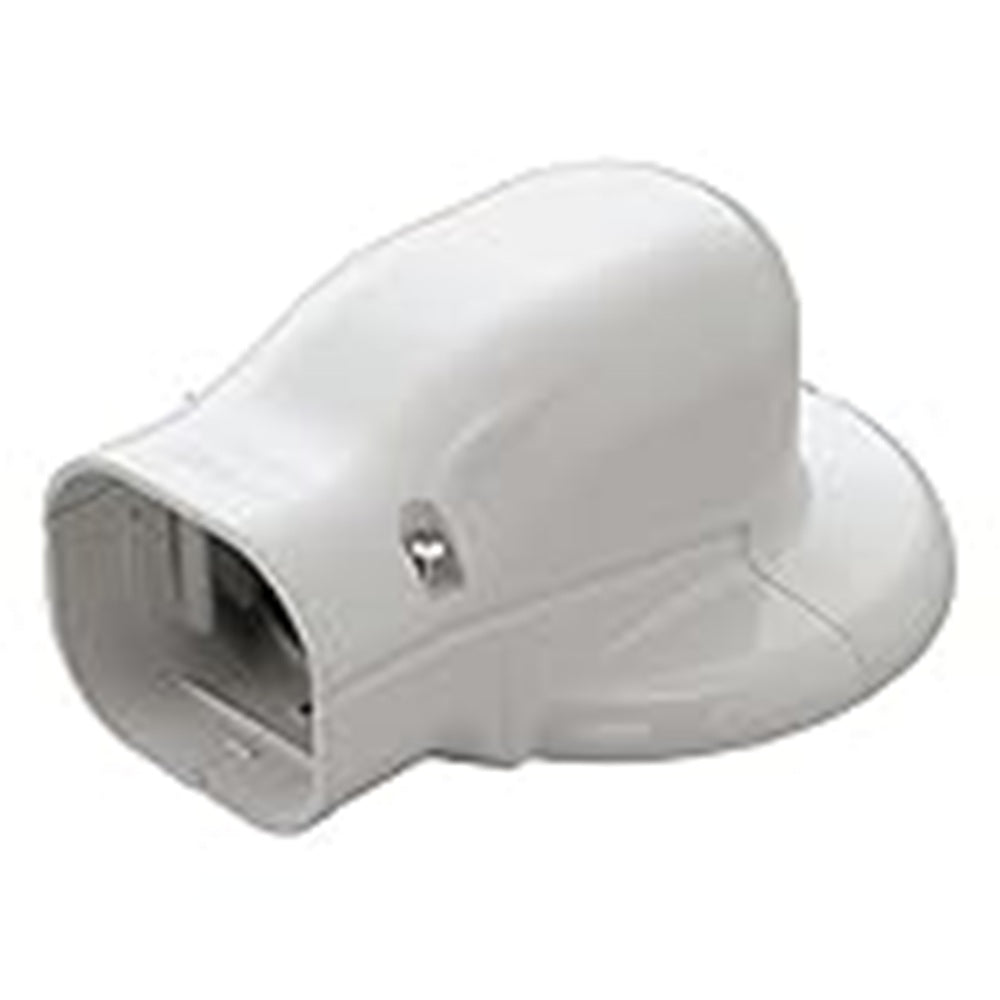 配管化粧カバー ウォールコーナー エアコンキャップ用 壁面取り出し用 ホワイト SWM-100-W