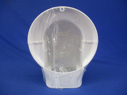 配管化粧カバー ウォールコーナー エアコンキャップ用 壁面取り出し用 ホワイト SWM-100-W