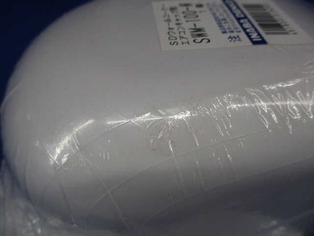 配管化粧カバー ウォールコーナー エアコンキャップ用 壁面取り出し用 ホワイト SWM-100-W