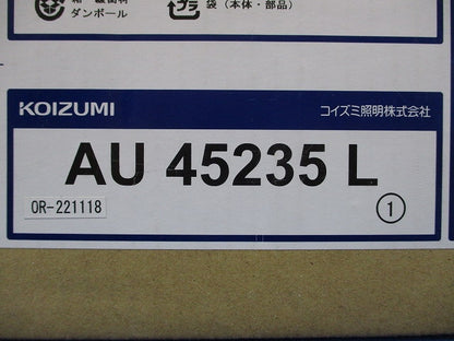 LEDポーチライト 2700K 電球色 シルバーメタリック AU45235L