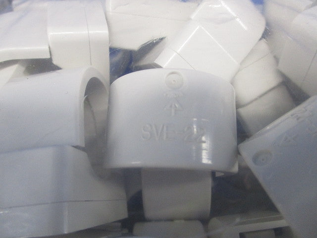 VE台付サドル 適合VE管22 ミルキーホワイト 50個価格 SVE-22M-50
