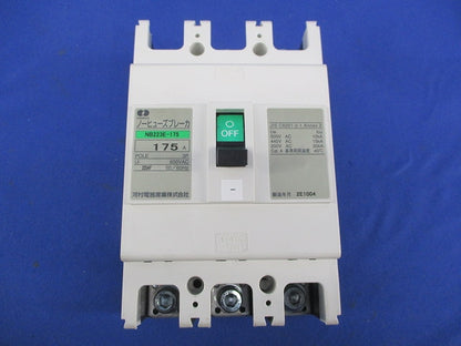 ノーヒューズブレーカ 3P175A NB223E-175