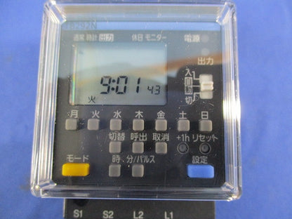 タイムスイッチ 週間式１回路型 TB292N