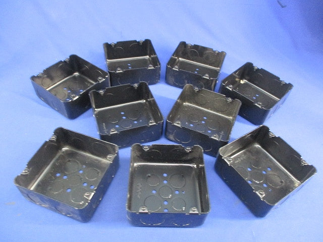 四角アウトレットボックス(9個入) OB553B