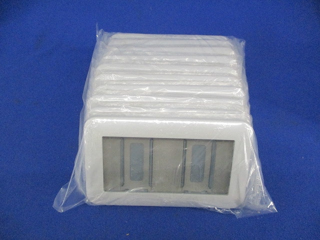 簡易耐火スイッチプレート シングル用(10枚入) WTC7301W