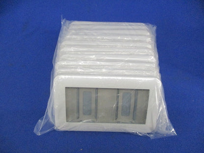 簡易耐火スイッチプレート シングル用(10枚入) WTC7301W