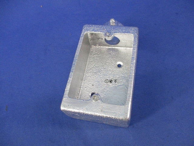 ねじなしTC露出スイッチボックス(厚鋼用)亜鉛 TCS11Z22