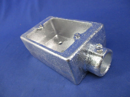 ねじなしTC露出スイッチボックス(厚鋼用)亜鉛 TCS11Z22