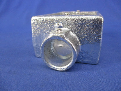 ねじなしTC露出スイッチボックス(厚鋼用)亜鉛 TCS11Z22