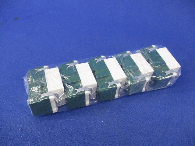 埋込抜け止め接地コンセント(5個入)(キズ・汚れ有) WN1161