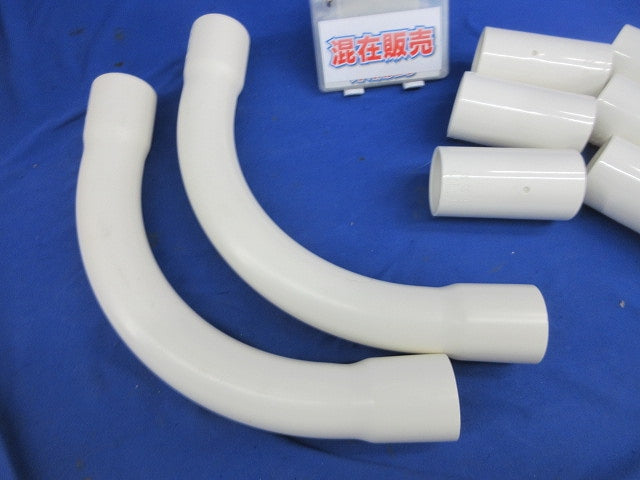VE管付属品セット(混在8個入)(ミルキーホワイト) PVF-36他