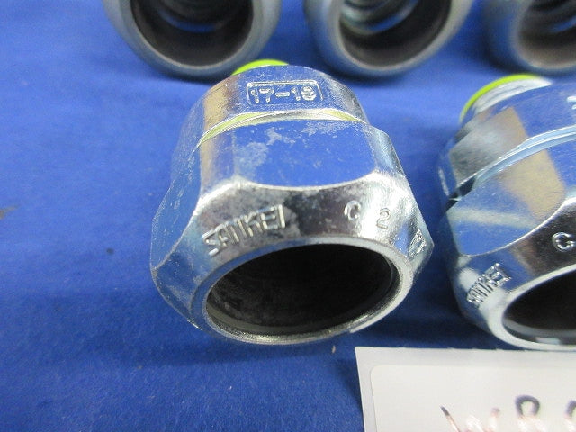 ノックアウト用防水コネクタセット(製造年によるデザイン違い混在7個入) WBG17