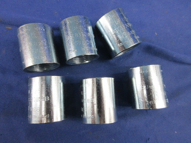 ねじ付カップリングC25 薄鋼(6個入) DF1125