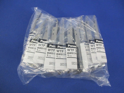 絶縁取付枠(スイッチ+コンセント用)化粧カバー付(10個入)(ホワイト) WTF37111W