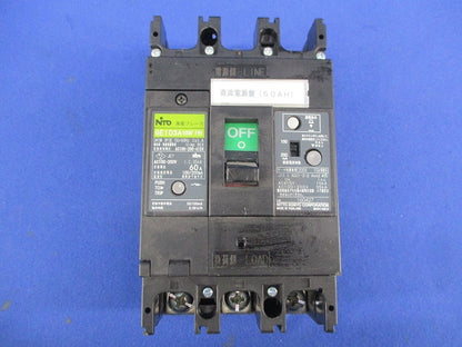 漏電ブレーカ3P60A GE103A100AFFVH