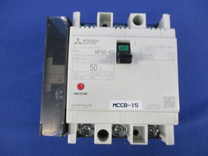 ノーヒューズ遮断器3P3E50A(アラームスイッチ付) NF50-KC