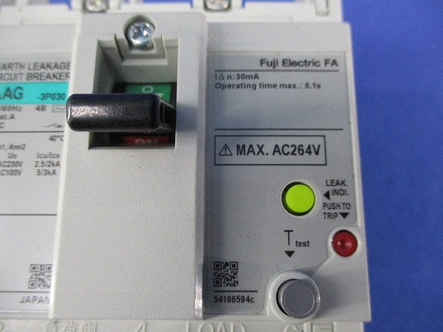 配線用漏電遮断器3P30A EW32AAG-3P030