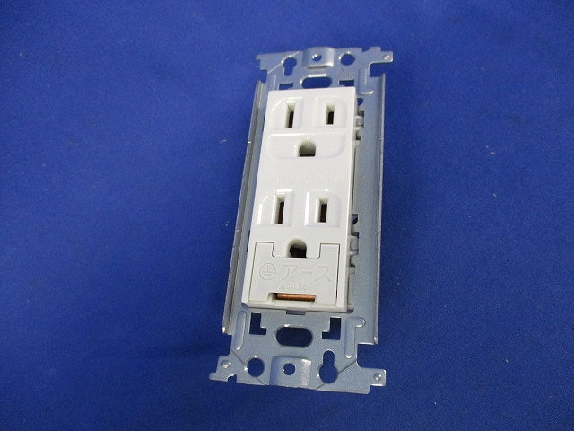 埋込アースターミナル付接地ダブルコンセント(5個入) WN11329