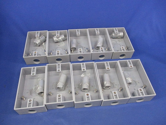 露出スイッチボックス1方出(10個入) PVR16-1L