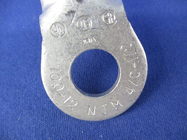 裸圧着端子 R形丸形(12個入) 100-12