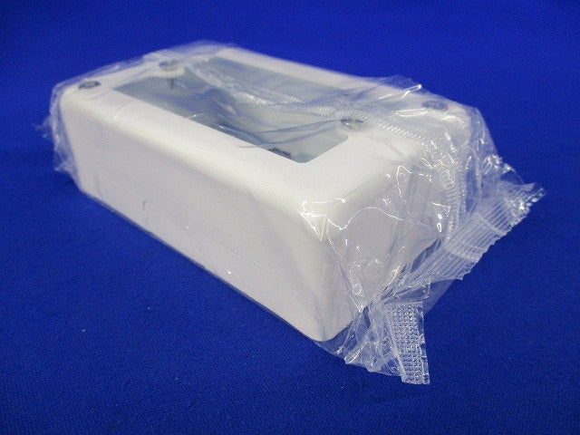 A型1コ用スイッチボックス(3個入)(ホワイト) DZA161W