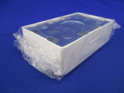 A型1コ用スイッチボックス(3個入)(ホワイト) DZA161W