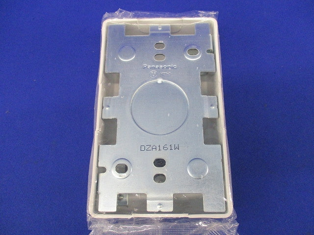 A型1コ用スイッチボックス(3個入)(ホワイト) DZA161W