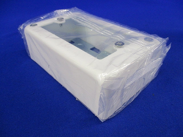 A型1コ用スイッチボックス(2個入)(ホワイト) DZA161W