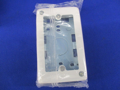 A型1コ用スイッチボックス(2個入)(ホワイト) DZA161W