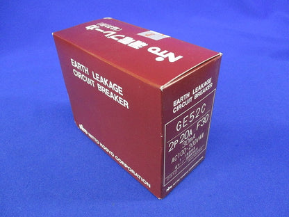 漏電ブレーカ2P20A GE52C