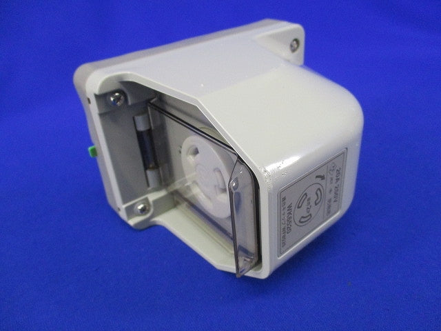 防雨形引掛接地2Pコンセント WK6520