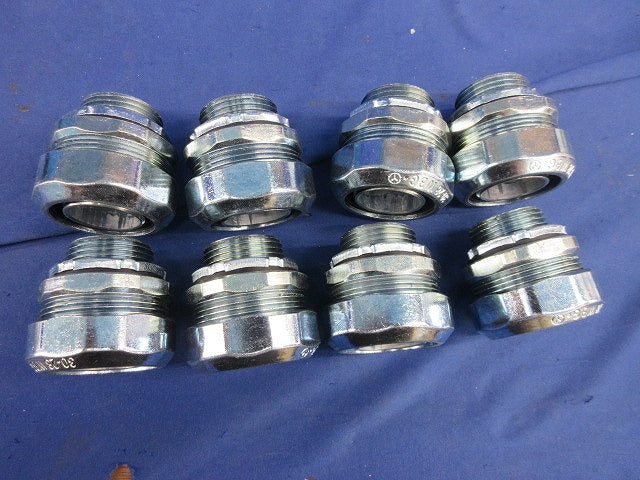 防水ストレートボックスコネクタ(8個入) 30-38WBG
