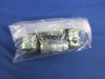 防水ねじなしコネクター(4個入) 17-E19